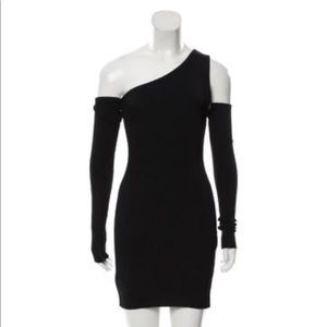 Amiri rib knit bodycon mini dress